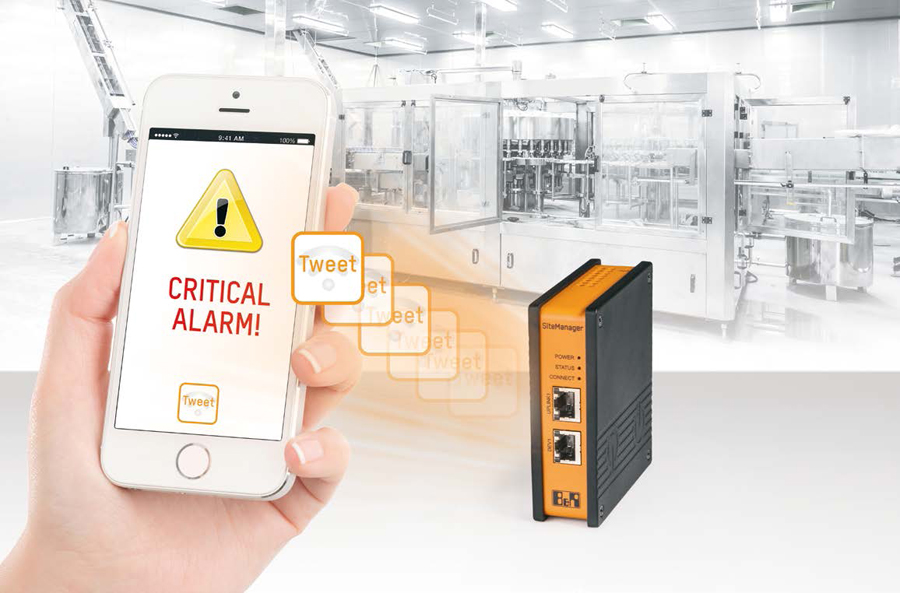 B&R의 보안 원격 유지보수(Secure Remote Maintenance) 솔루션은 VPN과 3중 홈(three-homed) 방화벽을 포함하는 최신 보안 기술을 이용한다. 이러한 솔루션은 원격 유지보수 개념의 구현을 용이하게 한다.